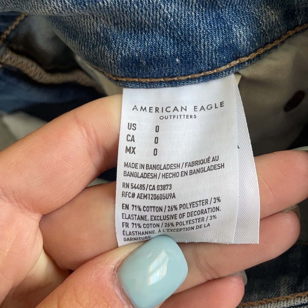 Super hi-rise American eagle shorts NWOT - Picture 7 of 7